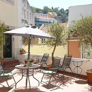 Costa Do Castelo Terrace Apartment Lissabon